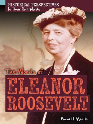 cover image of The Words of Eleanor Roosevelt